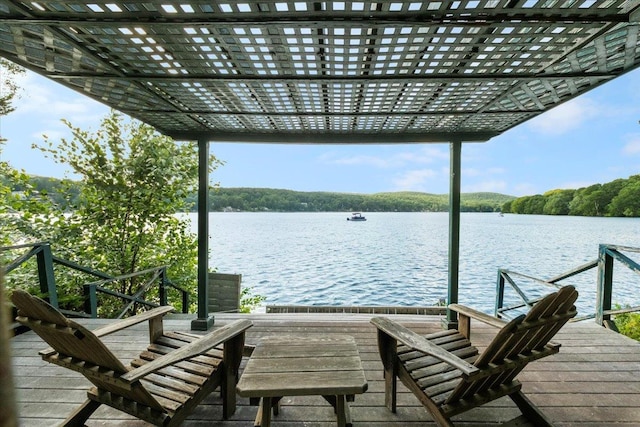 1034 Rte 292, Holmes, NY 12531 - dock with a water view