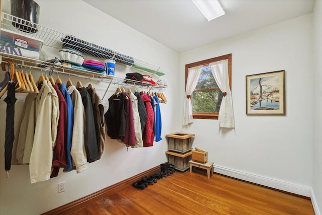 1034 Rte 292, Holmes, NY 12531 - walk in closet with wood finished floors and baseboard heating