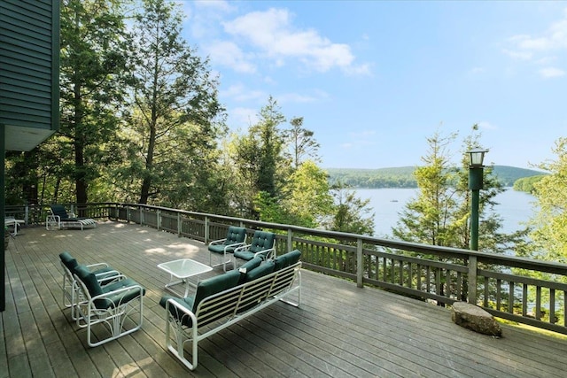 1034 Rte 292, Holmes, NY 12531 - deck with a water view