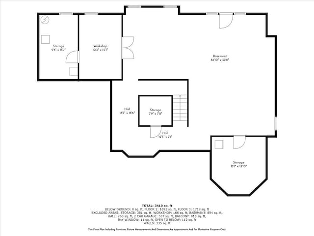 1034 Rte 292, Holmes, NY 12531 - view of floor plan / room layout