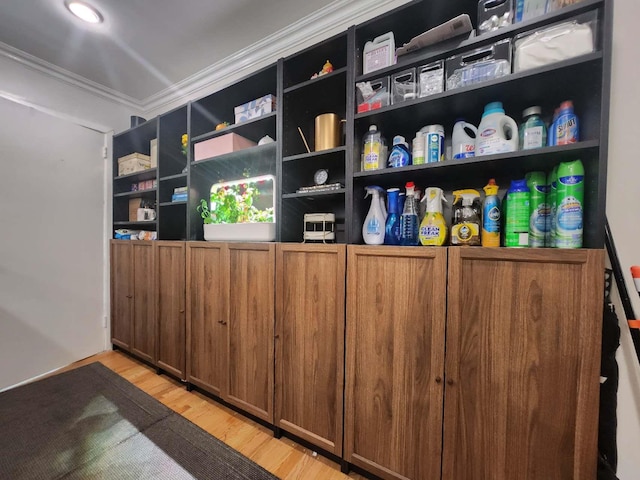 64-15 Springfield Blvd Unit A, Oakland Gardens, NY 11364 - office space with light wood-type flooring and ornamental molding