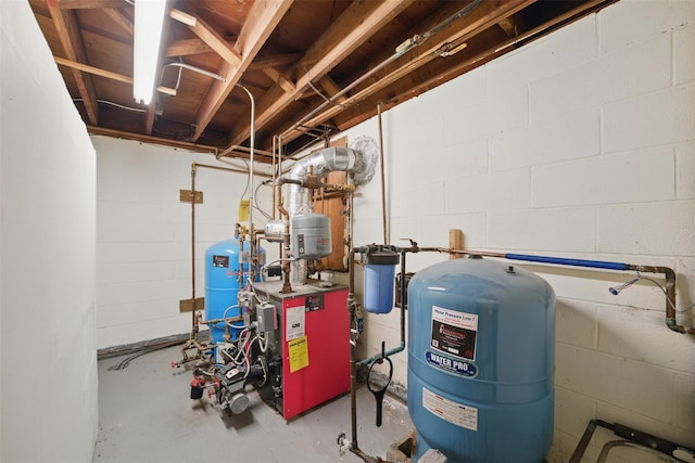 99 Furnace Dock Rd, Croton-On-Hudson, NY 10520 - utility room with a heating unit