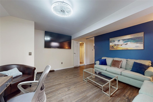 33 Hollowbrook Ct N, Cortlandt Manor, NY 10567 - living area featuring wood finished floors and baseboards