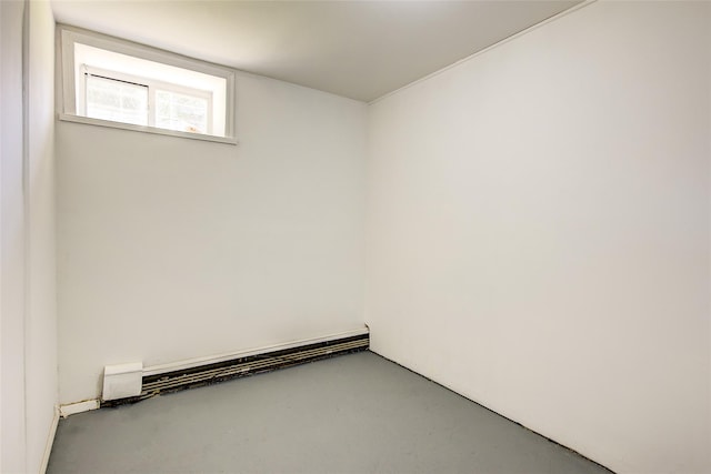39-32 54th St, Woodside, NY 11377 - spare room with concrete flooring