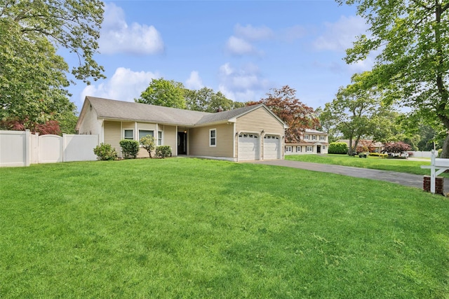 10 Marlan Ct, Smithtown, NY 11787 - ranch-style home featuring an attached garage and asphalt driveway