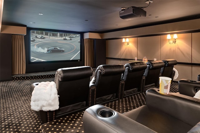 21 Dorann Rd, Purchase, NY 10577 - home theater room with carpet