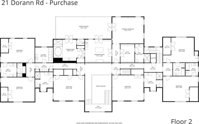21 Dorann Rd, Purchase, NY 10577 - view of property floor plan