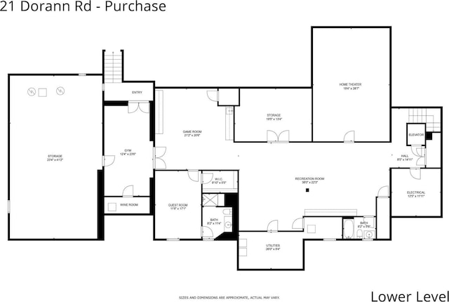 21 Dorann Rd, Purchase, NY 10577 - view of floor plan / room layout