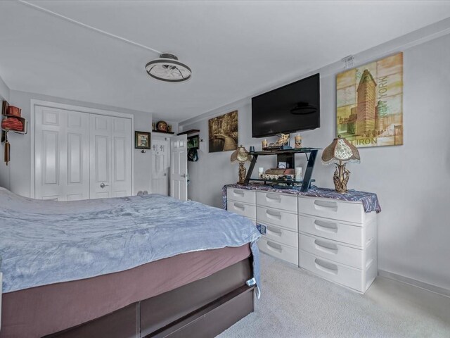 241-20 Northern Blvd Unit 6J, Little Neck, NY 11362 - bedroom featuring a closet and carpet flooring