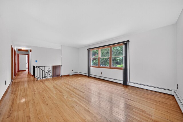 169 Rte 118, Yorktown Heights, NY 10598 - empty room with light wood-style floors and baseboards
