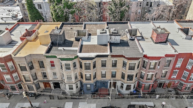 1037 College Ave, Bronx, NY 10456 - drone / aerial view
