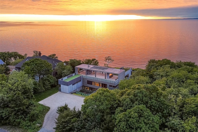 470 Lloyds Ln, Mattituck, NY 11952 - aerial view at dusk of a water view