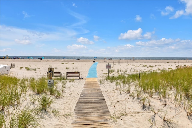 750 Lido Blvd Unit 82B, Lido Beach, NY 11561 - water view featuring nearby beach