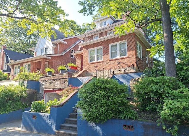 26 Amsterdam Pl, Mount Vernon, NY 10553 - view of front facade featuring brick siding