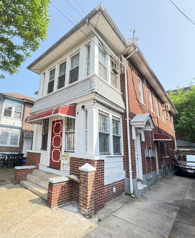 41-09 Forley St, Elmhurst, NY 11373 - view of front of home with brick siding
