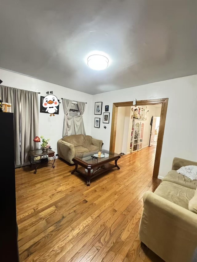 41-09 Forley St, Elmhurst, NY 11373 - living room with wood-type flooring