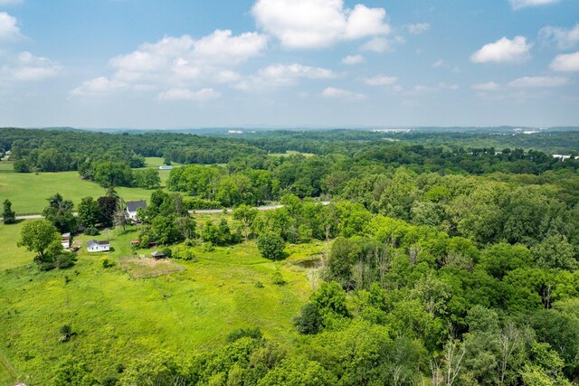 482 Scotchtown Ave, Middletown, NY 10941 - overview of rural landscape with a heavily wooded area