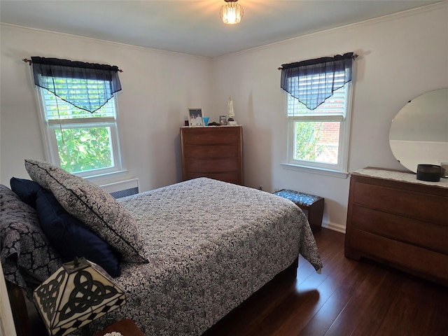 29 Irving St, Valley Stream, NY 11580 - bedroom featuring wood finished floors and ornamental molding