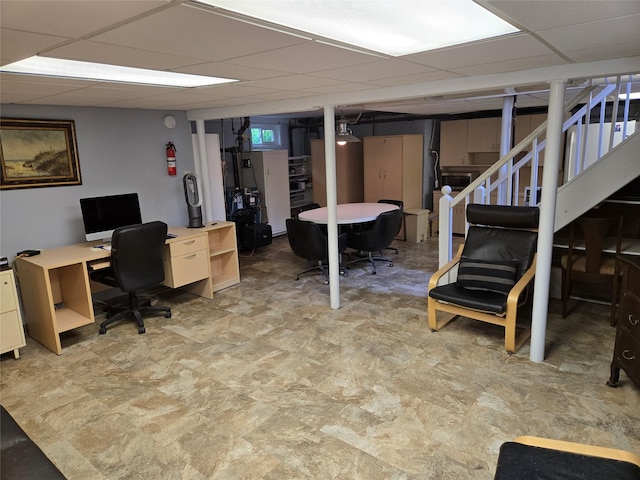 29 Irving St, Valley Stream, NY 11580 - office with a paneled ceiling