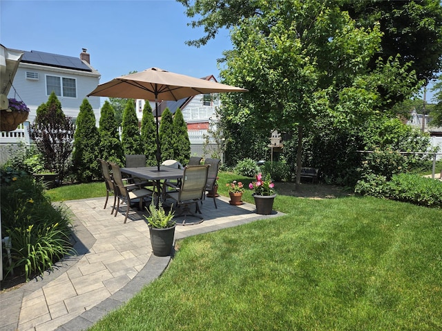 29 Irving St, Valley Stream, NY 11580 - view of yard with a patio and outdoor dining area