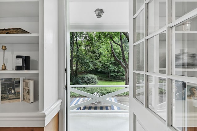 200 Millwood Rd, Chappaqua, NY 10514 - doorway to outside with plenty of natural light