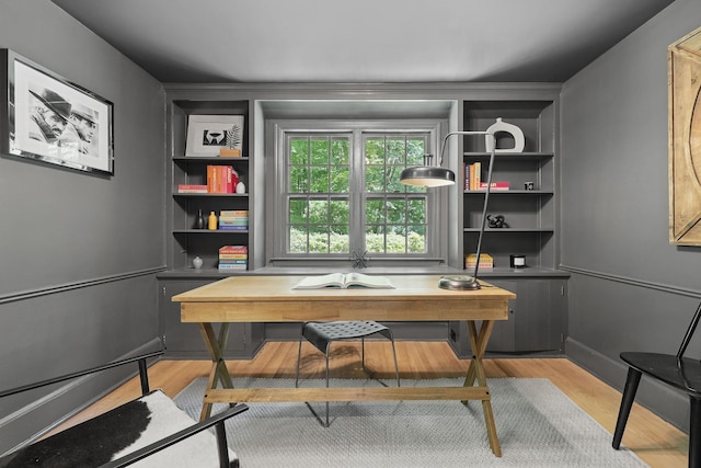 200 Millwood Rd, Chappaqua, NY 10514 - office featuring light wood-type flooring and built in features