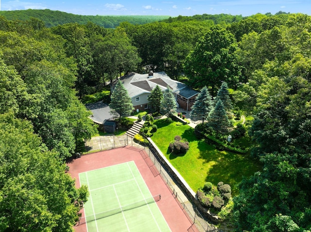 125 Park Ln, West Harrison, NY 10604 - view of subject property with a forest