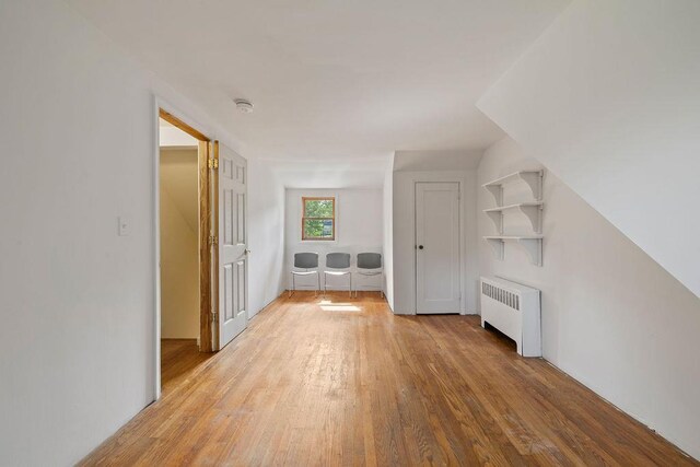 4 W Burda Pl, New City, NY 10956 - additional living space featuring radiator heating unit and wood finished floors