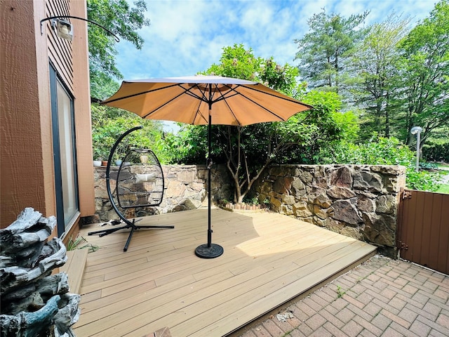 12 Yale Dr, Manhasset, NY 11030 - view of wooden deck