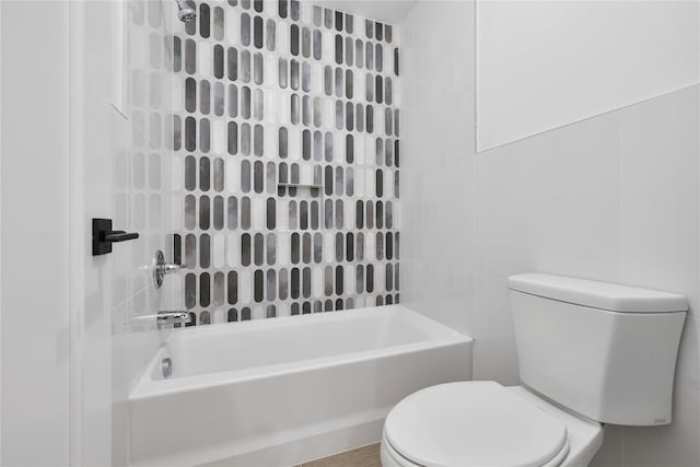 244 Blauvelt Rd Unit 213, Monsey, NY 10952 - bathroom with washtub / shower combination and tile walls