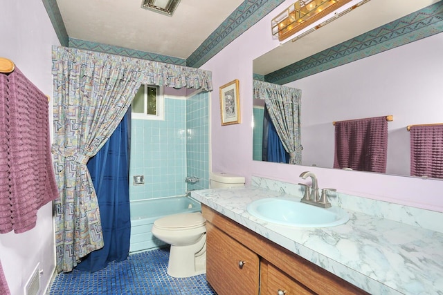 11 Claremont Ln, Suffern, NY 10901 - full bath featuring vanity, tub / shower combination, and tile patterned flooring