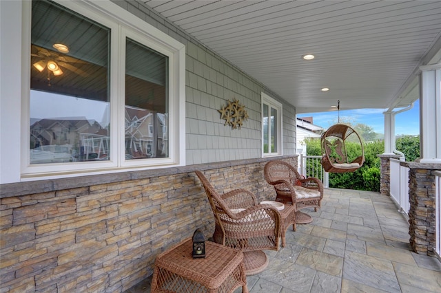 738 Craft Ave, Franklin Square, NY 11010 - view of covered porch