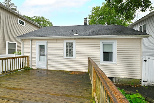 426 Lakeview Rd, Bellmore, NY 11710 - view of wooden deck