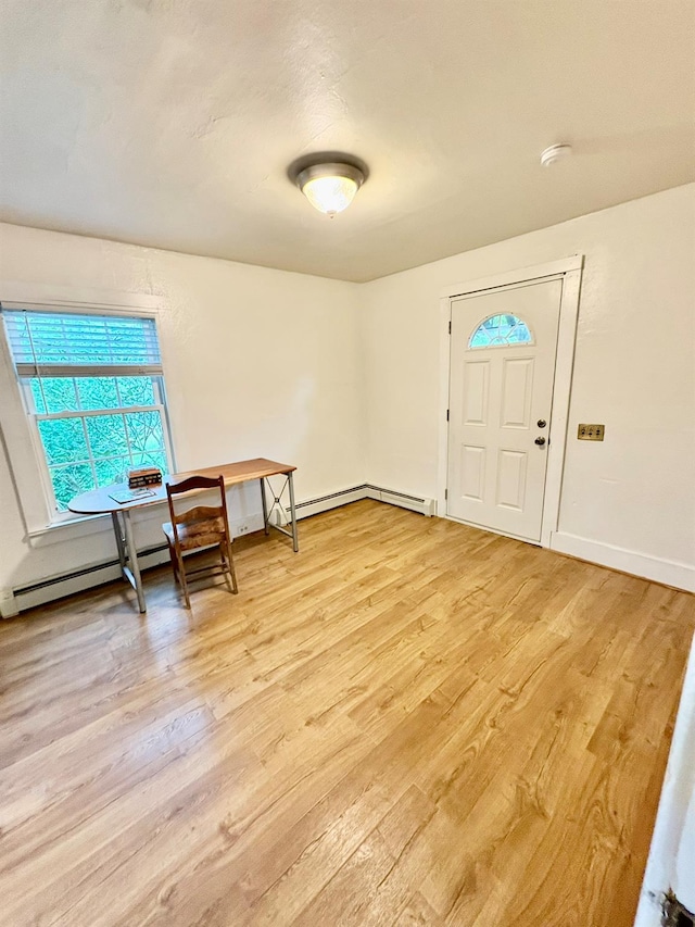 13 Rockland Rd, Roscoe, NY 12776 - foyer with light wood-style floors and baseboards