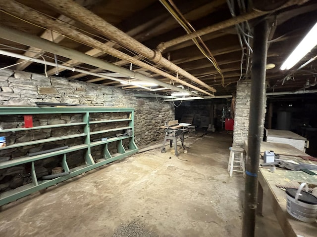 13 Rockland Rd, Roscoe, NY 12776 - view of unfinished basement