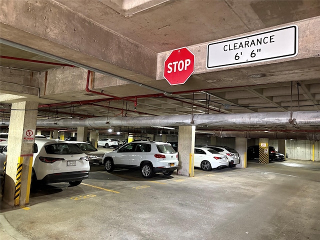 152-18 Union Tpke Unit 9P, Flushing, NY 11367 - view of parking garage