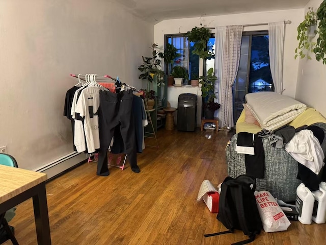 40-18 165th St, Flushing, NY 11358 - interior space featuring wood finished floors