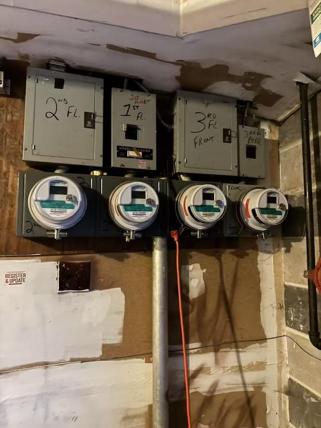 40-18 165th St, Flushing, NY 11358 - utility room featuring electric panel