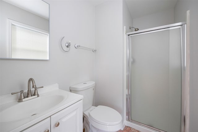 15 Pond St, Poughkeepsie, NY 12603 - bathroom with a stall shower, vanity, and toilet