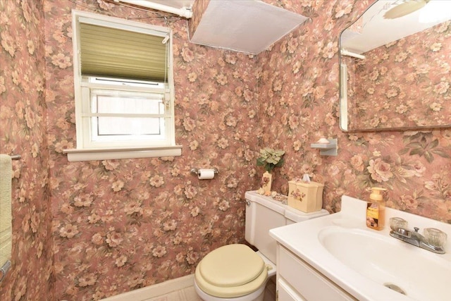 8519 212th St, Hollis Hills, NY 11427 - bathroom with vanity and toilet