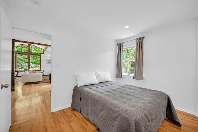 39 Cliff Rd, Greenwood Lake, NY 10925 - bedroom with light wood-type flooring and recessed lighting