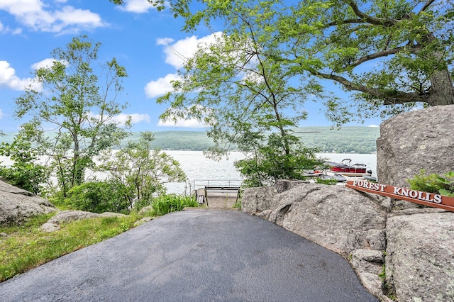 39 Cliff Rd, Greenwood Lake, NY 10925 - view of patio / terrace with a water view