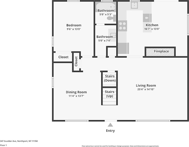 347 Scudder Ave, Northport, NY 11768 - view of home floor plan