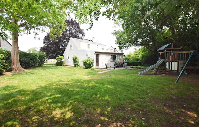 113 Edgeworth St, Valley Stream, NY 11581 - view of green lawn featuring a playground