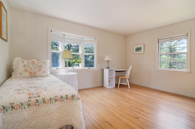 3 Little Ln, White Plains, NY 10605 - bedroom with light wood finished floors and baseboards