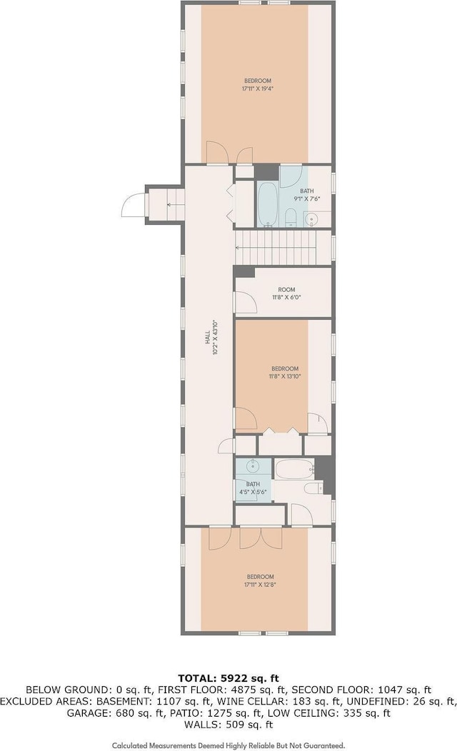 1750 Mount Beulah Ave, Southold, NY 11971 - view of home floor plan