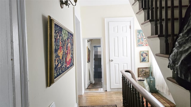 14436 32nd Ave, Flushing, NY 11354 - hall featuring wood finished floors