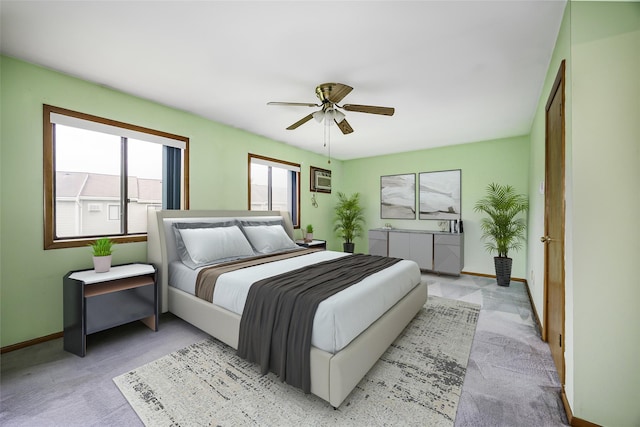 5306 Chelsea Cv N, Hopewell Junction, NY 12533 - bedroom featuring a ceiling fan and light colored carpet