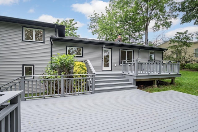 8 Junard Dr, Roslyn, NY 11576 - view of wooden terrace