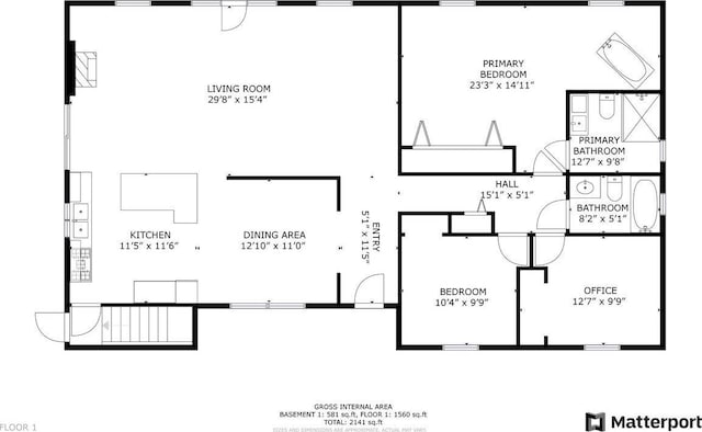 12 Summit Dr, Eldred, NY 12792 - view of property floor plan